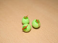 Miniature Coconuts | Set of 2 | Handmade Fruit | Asian Fruit | Clay Art | Vietnamese Coconuts | Cute Food | Cute Minis | Dollhouse