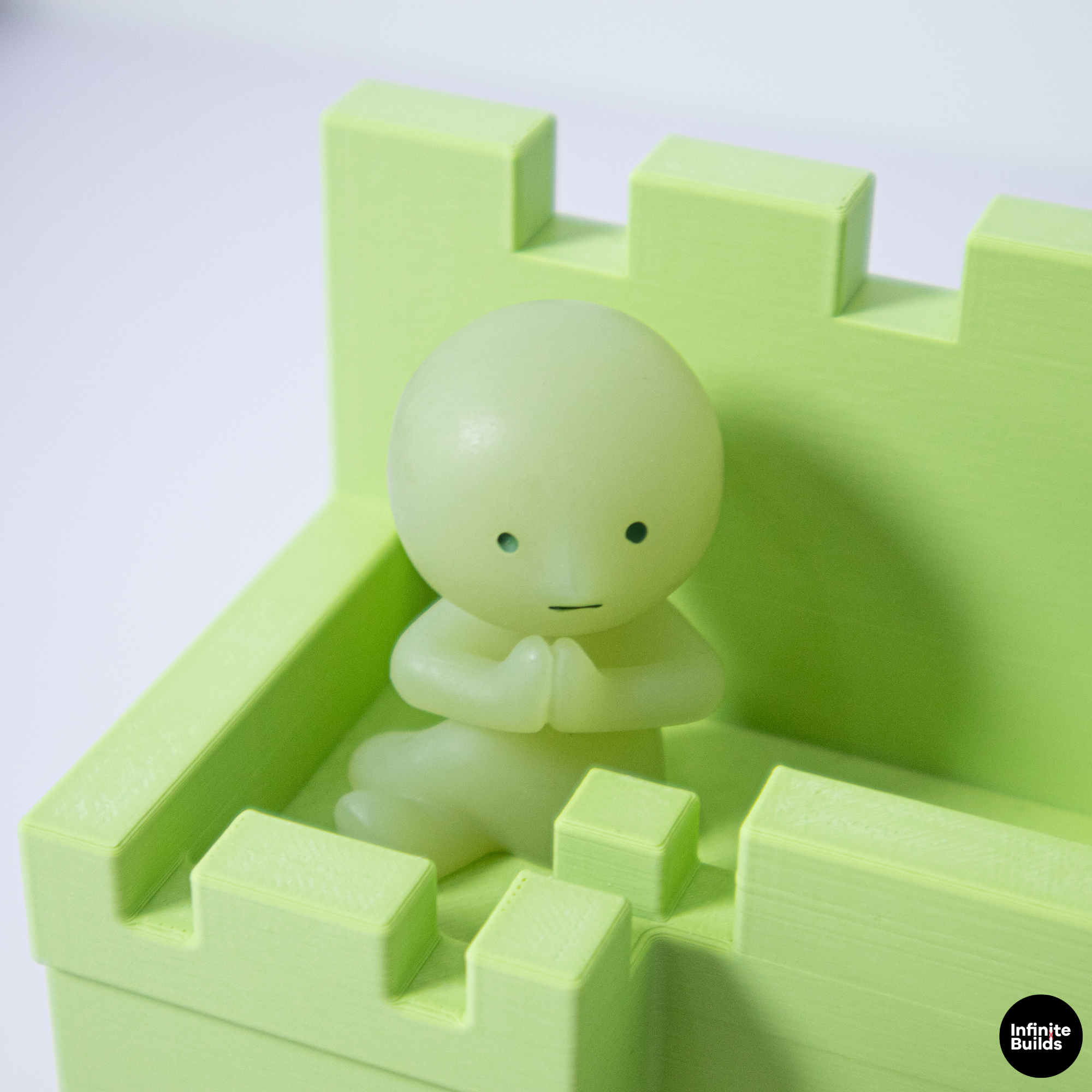 Smiski Castle Shelf with Pencil Holder