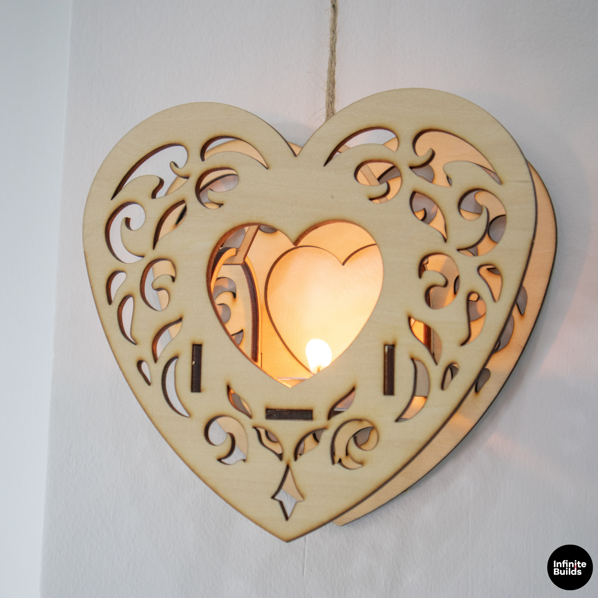 Heart Tealight Candle Holder