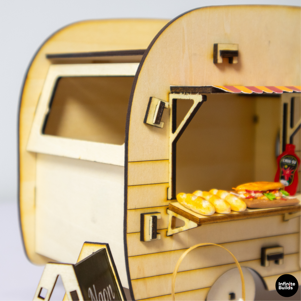 Vintage Camper Birdhouse Banh Mi Food Truck