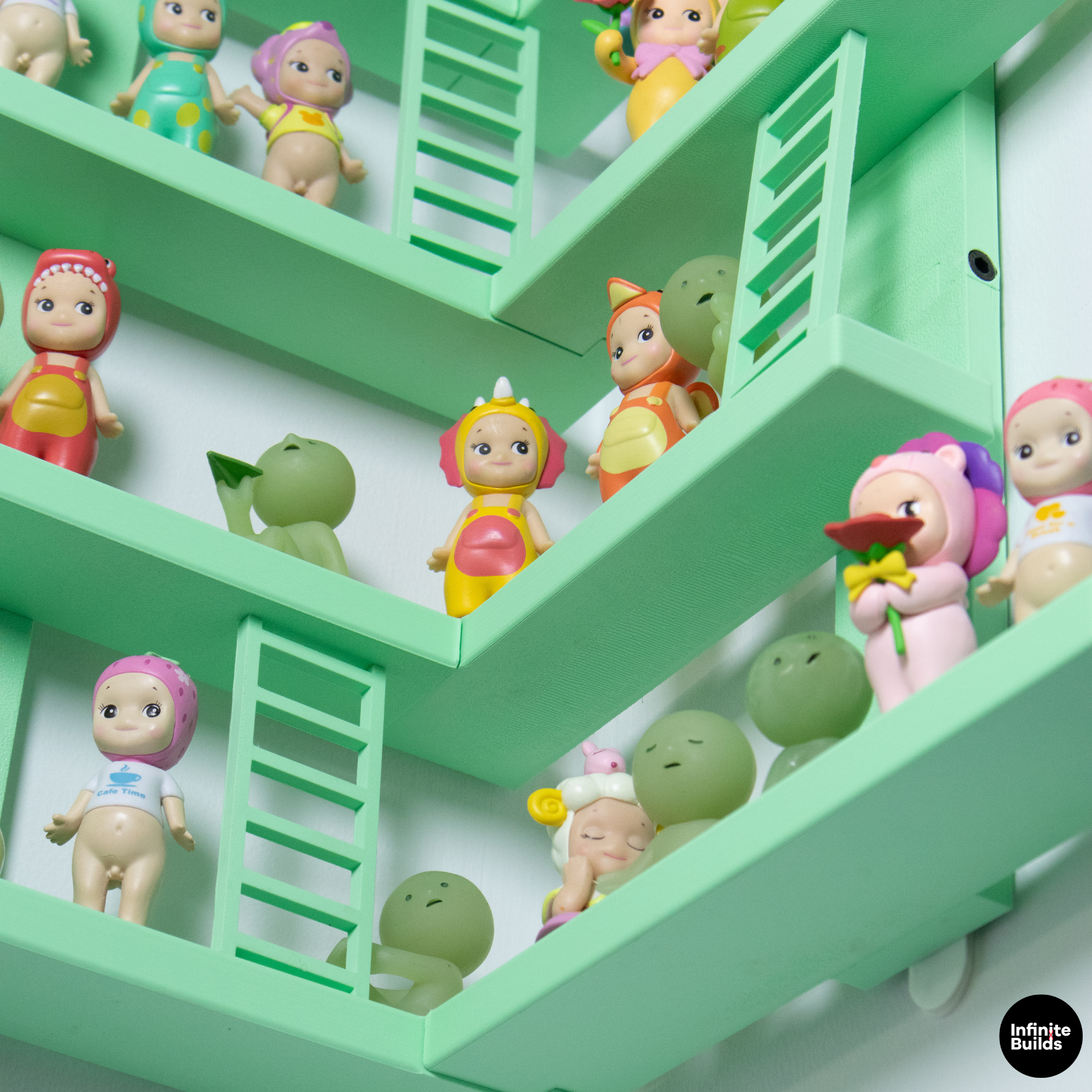 SMISKI & Sonny Angel Corner Wall Shelf