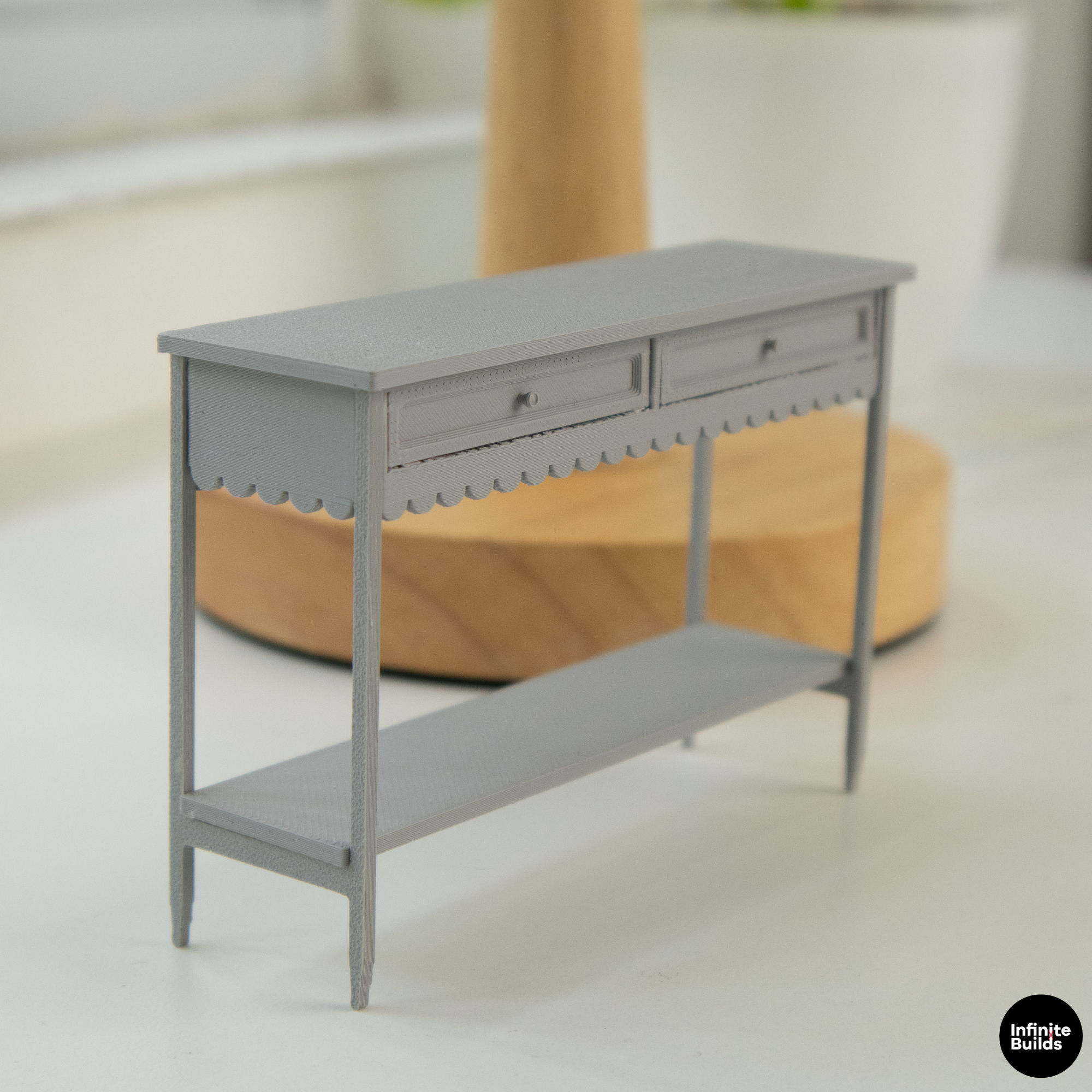 Miniature Console Table 1:12 Scale