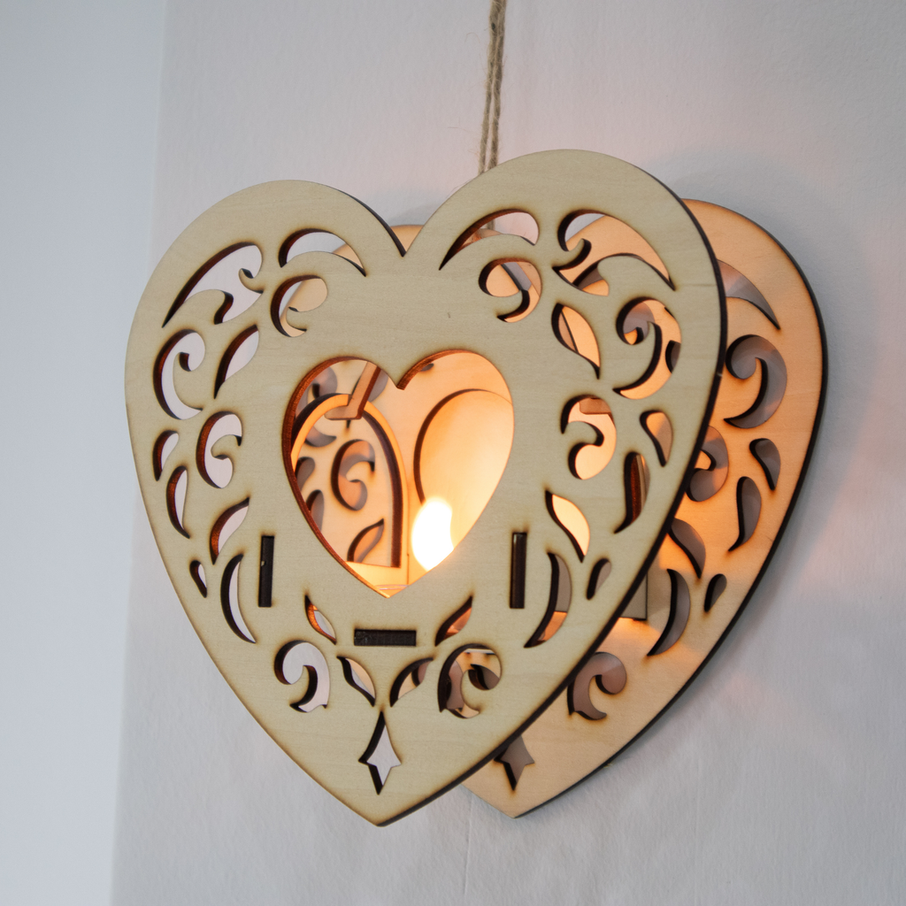 Heart Tealight Candle Holder