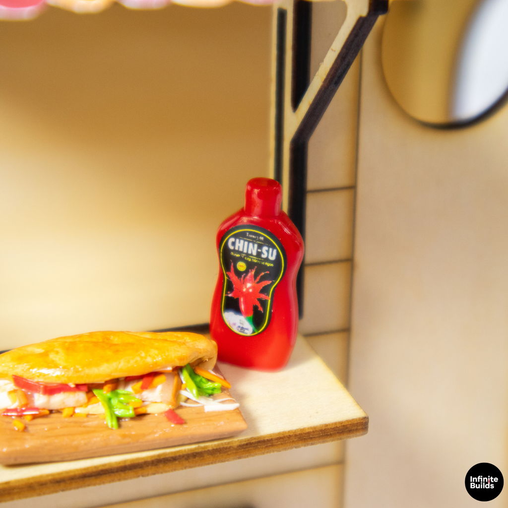 Vintage Camper Birdhouse Banh Mi Food Truck