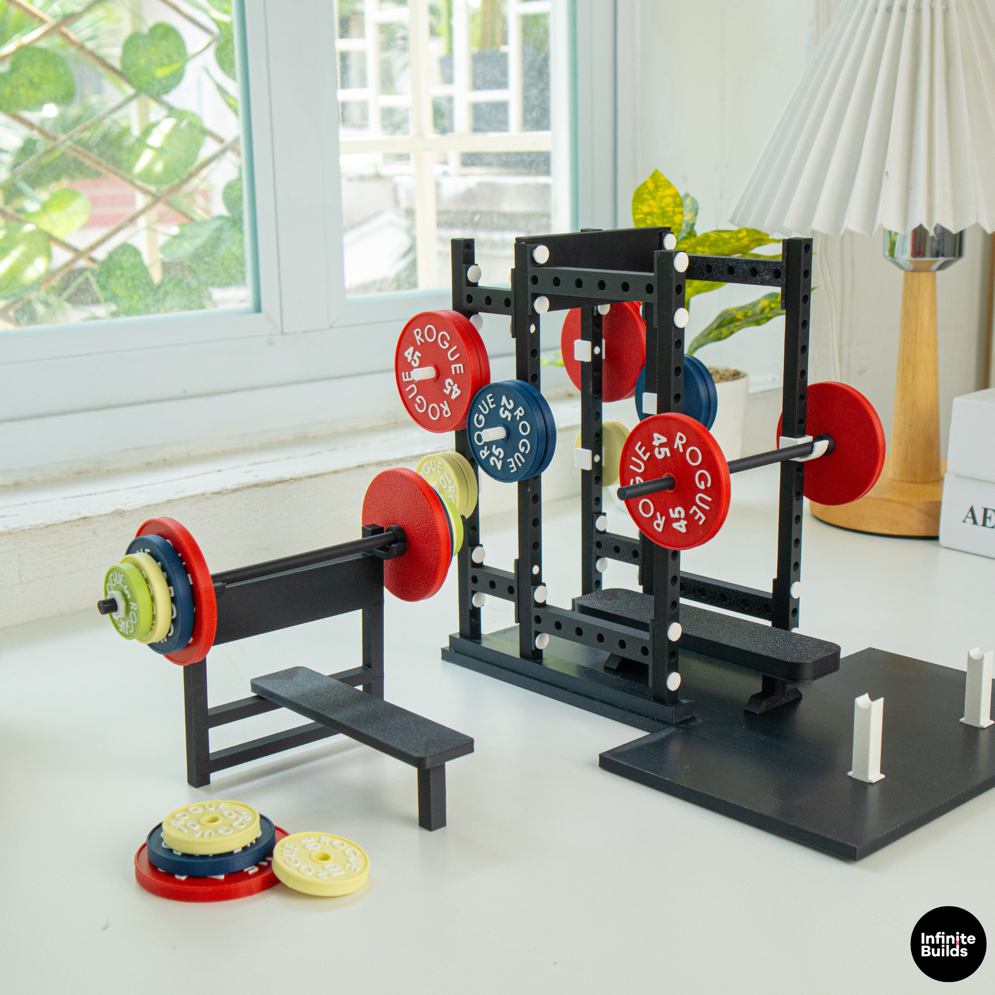 Personalized Mini Bench Press Set