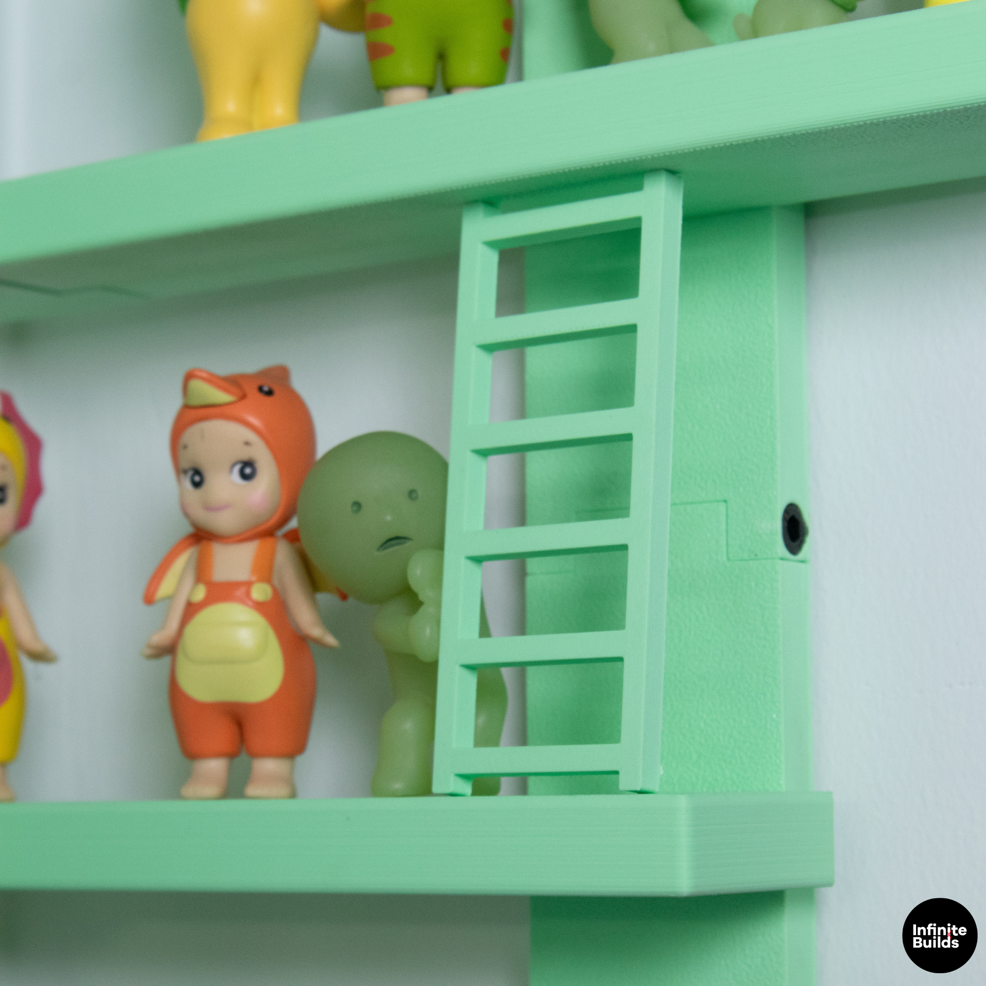 SMISKI & Sonny Angel Corner Wall Shelf