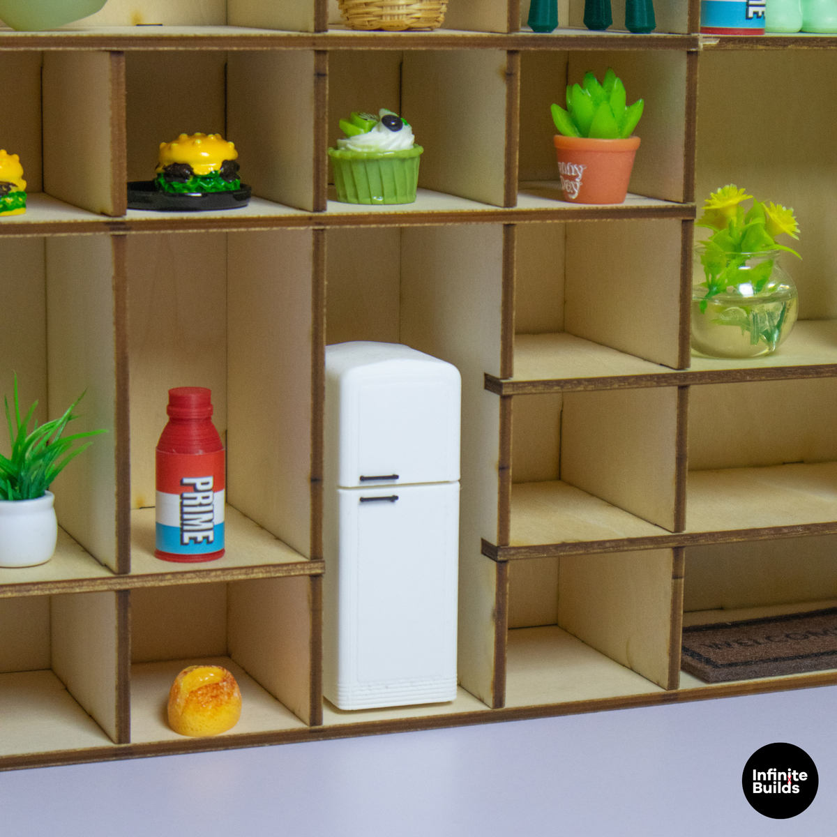 Giant Wooden Trinket Shelf