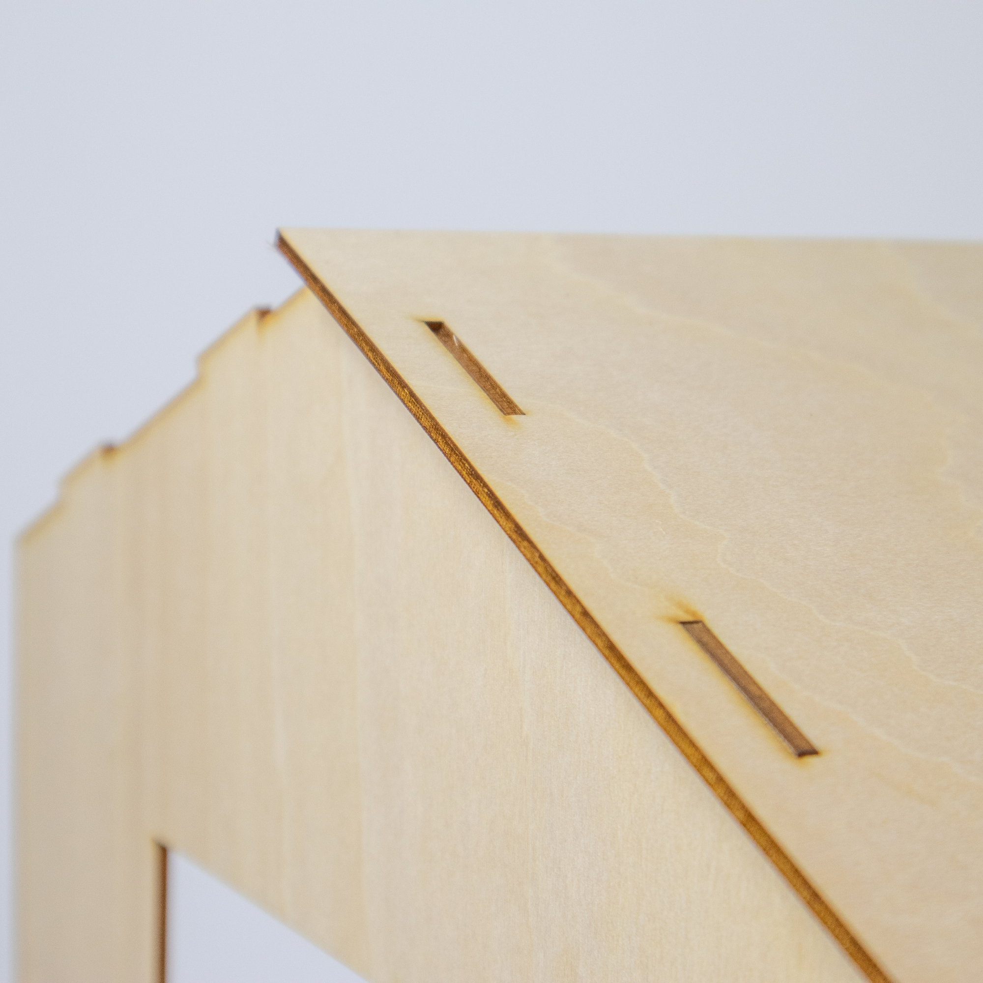 Miniature Room Backdrop 1:12 Wooden