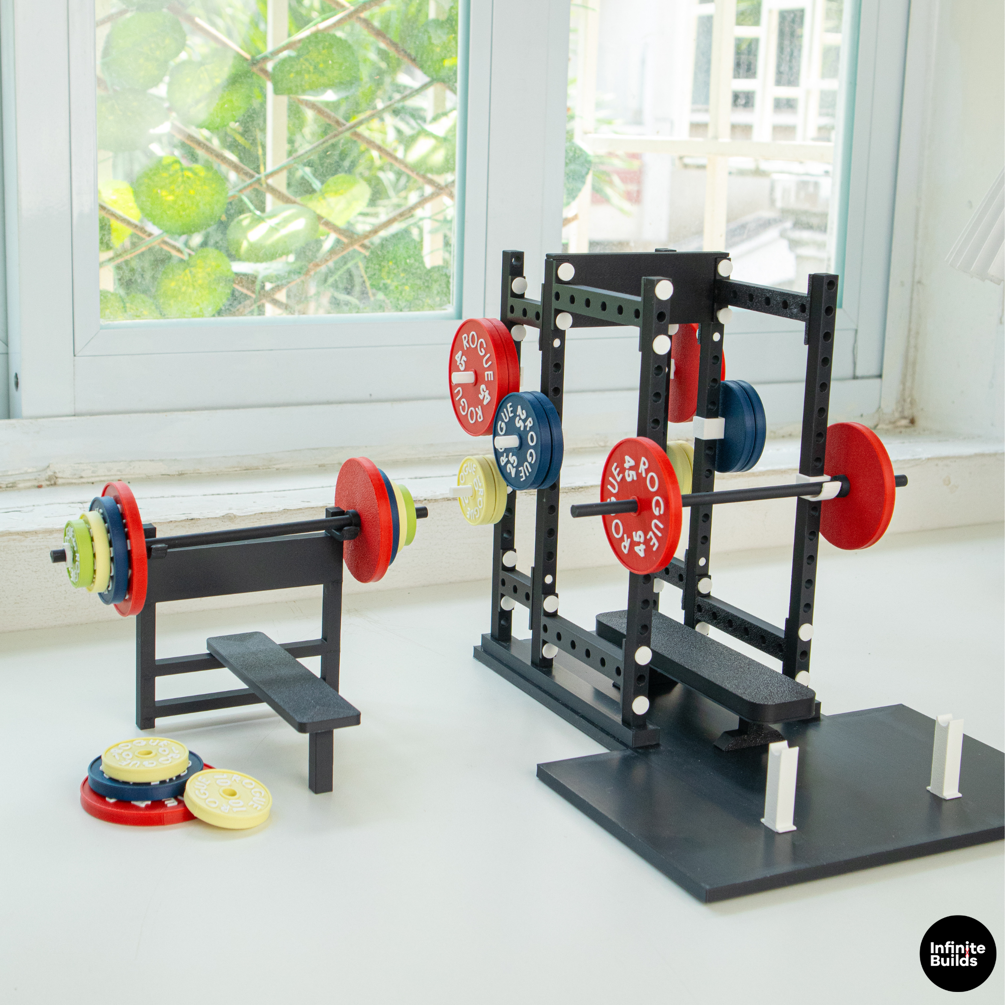 Personalized Mini Bench Press Set