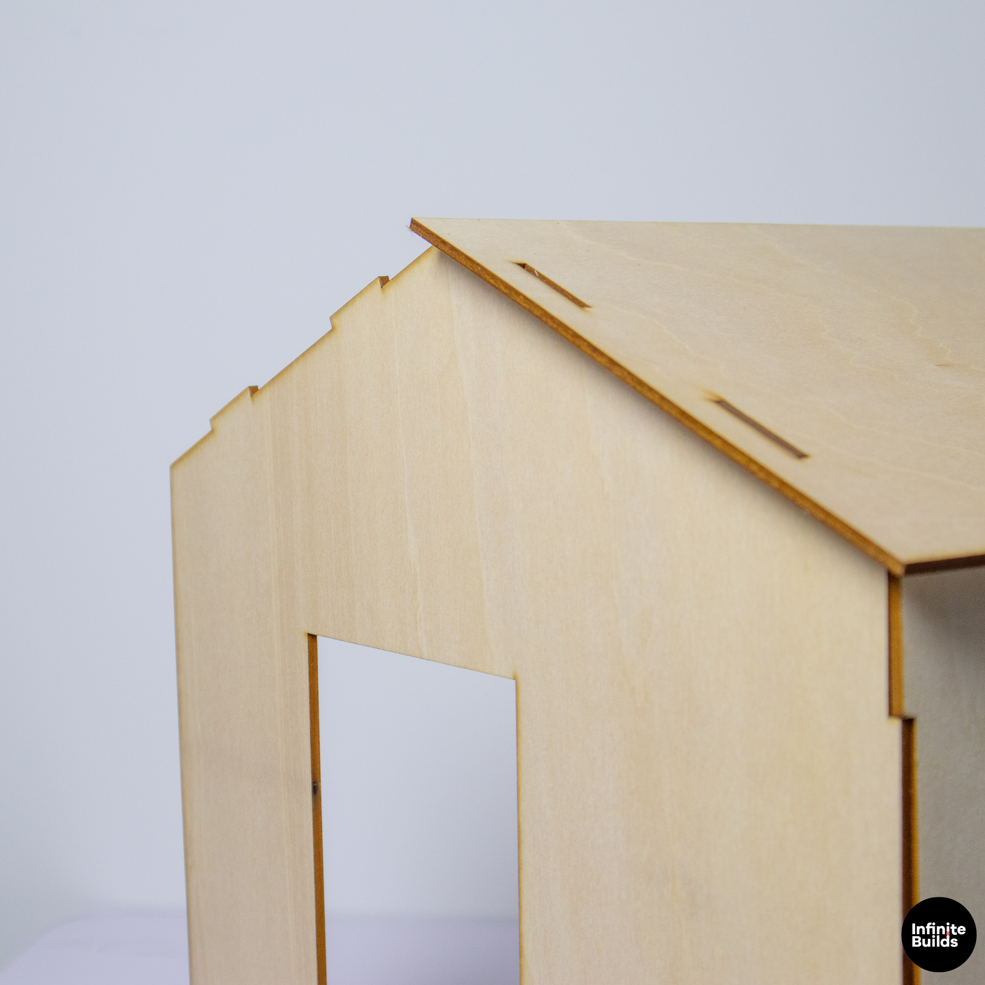 Miniature Room Backdrop 1:12 Wooden