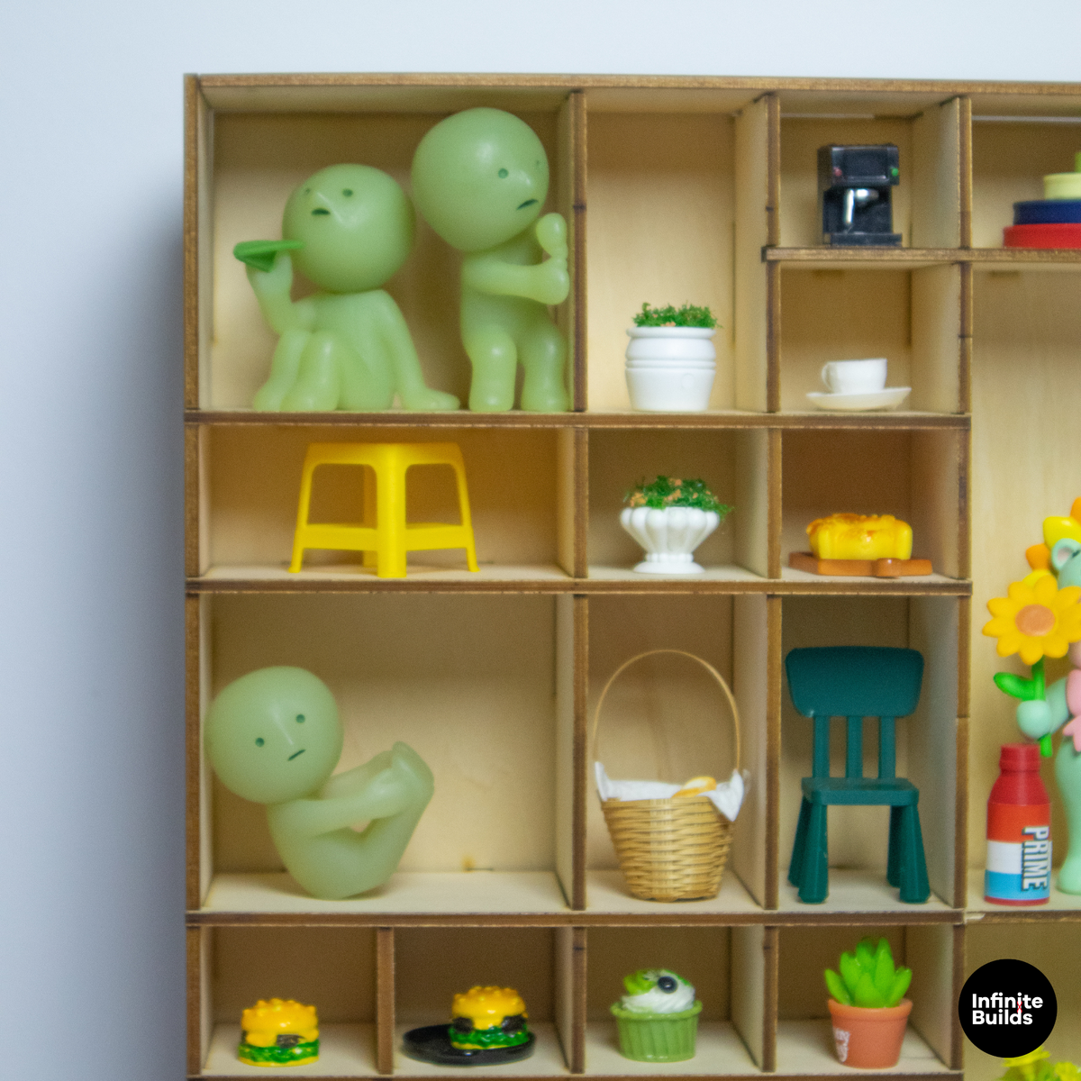 Giant Wooden Trinket Shelf