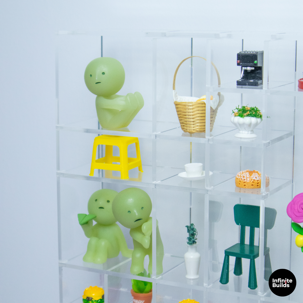 Giant Trinket Acrylic Smiski Shelf