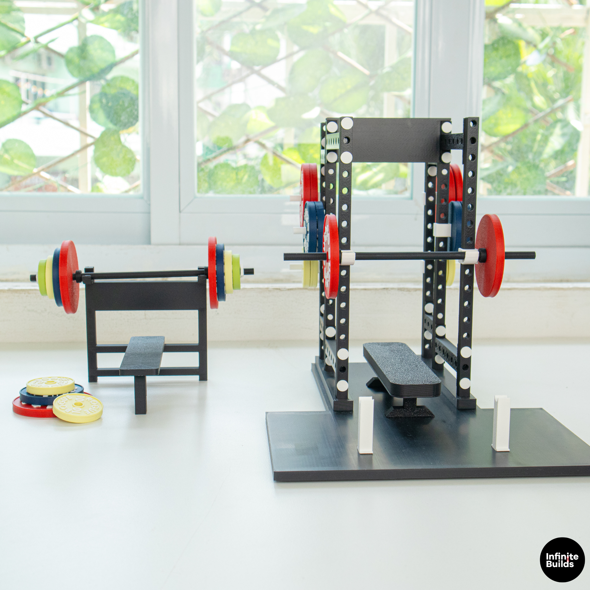 Personalized Mini Bench Press Set