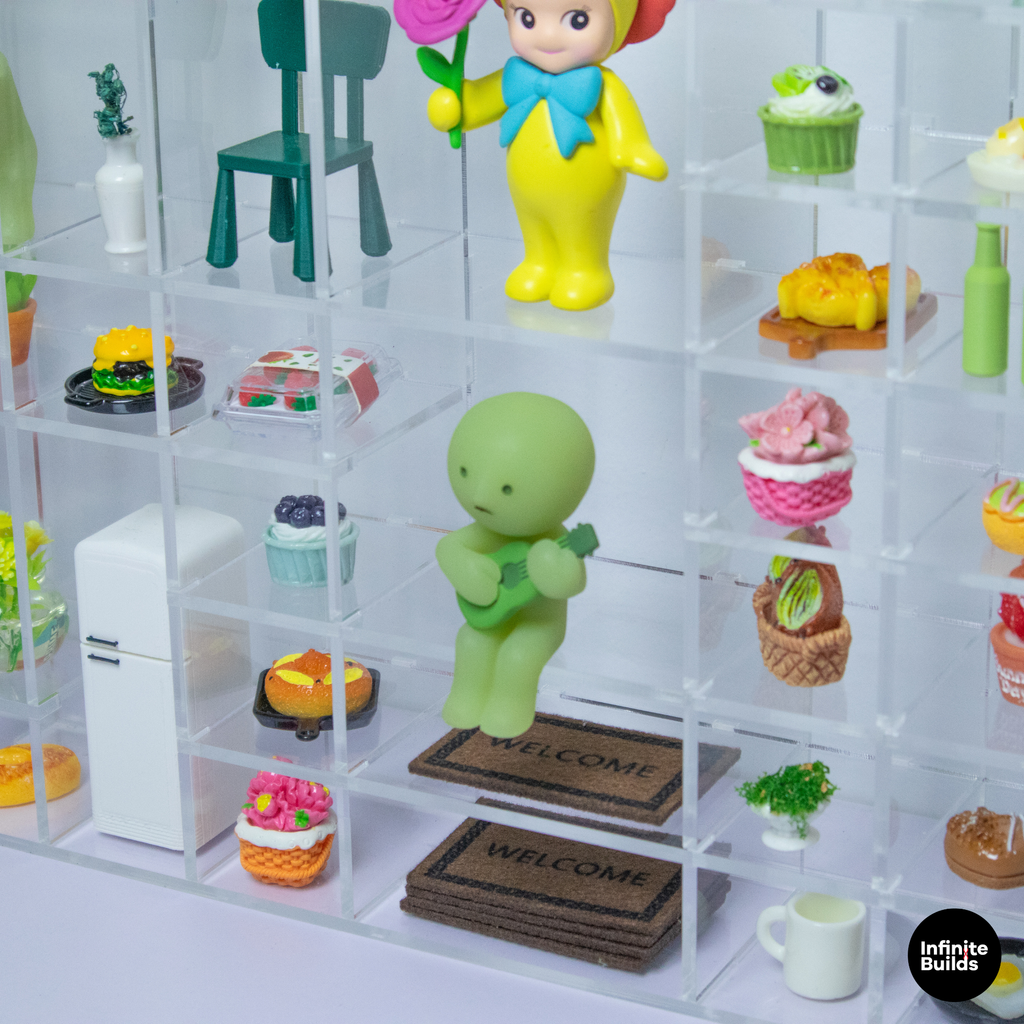 Giant Trinket Acrylic Smiski Shelf