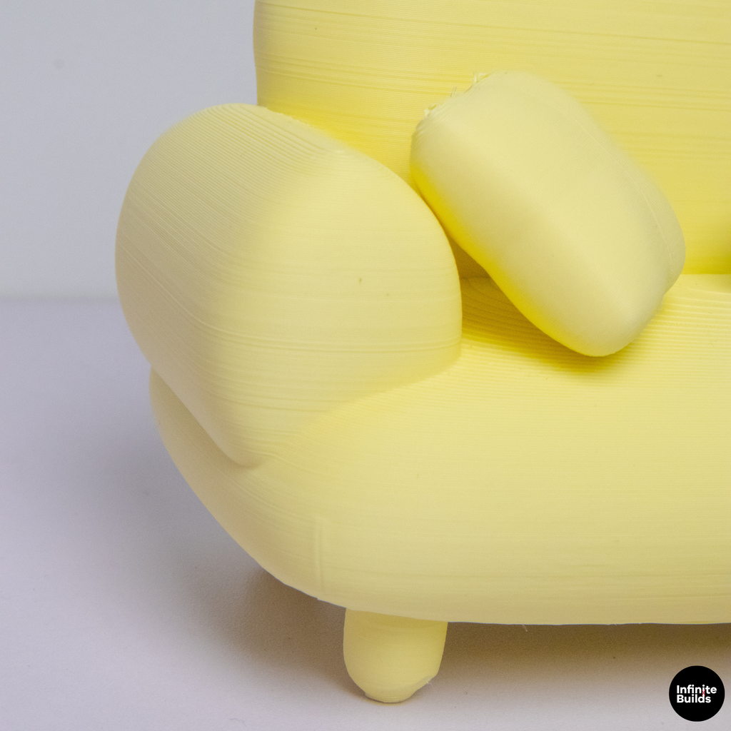 Smiski Cloud Mini Sofa & Coffee Table Set 1:12