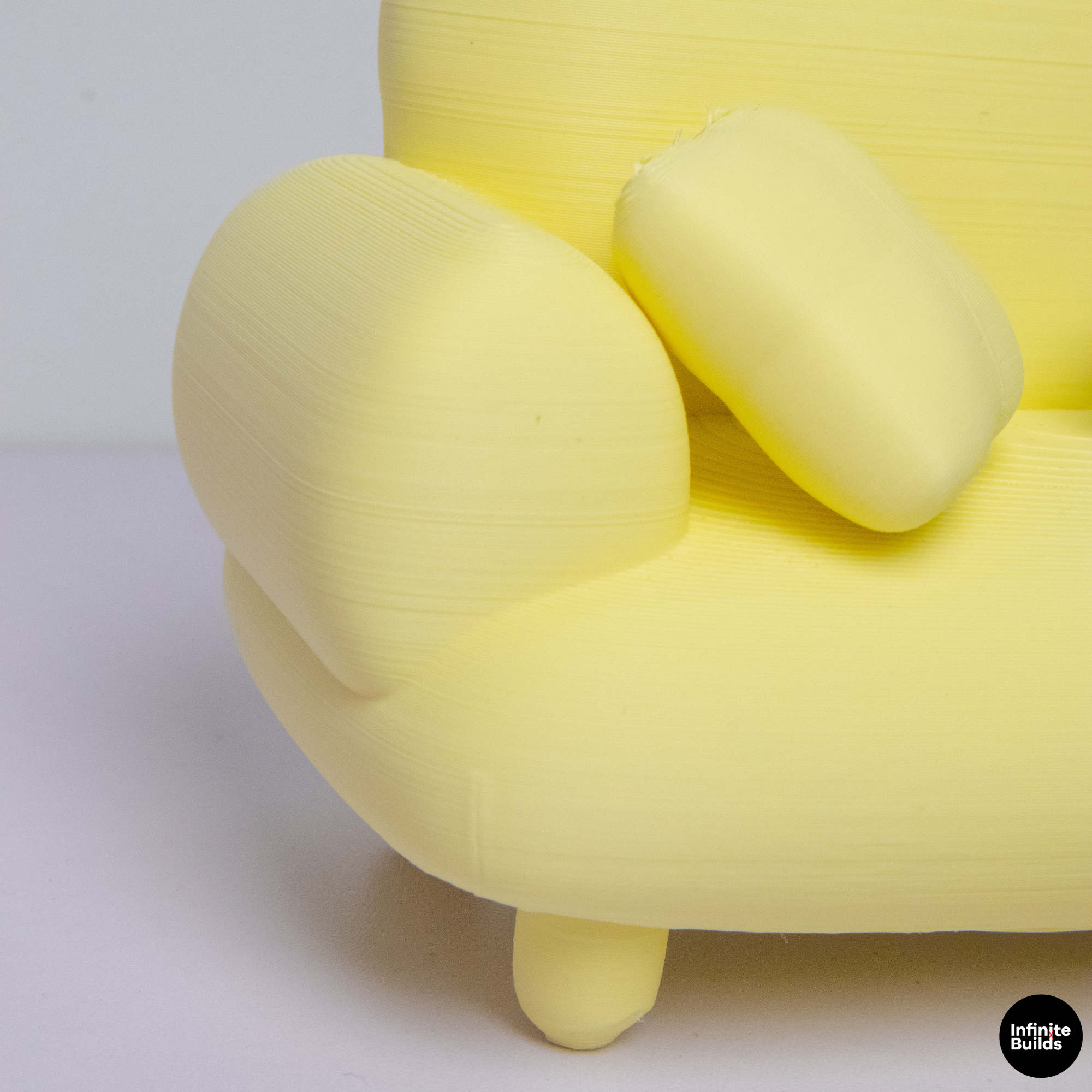 Smiski Cloud Mini Sofa & Coffee Table Set 1:12