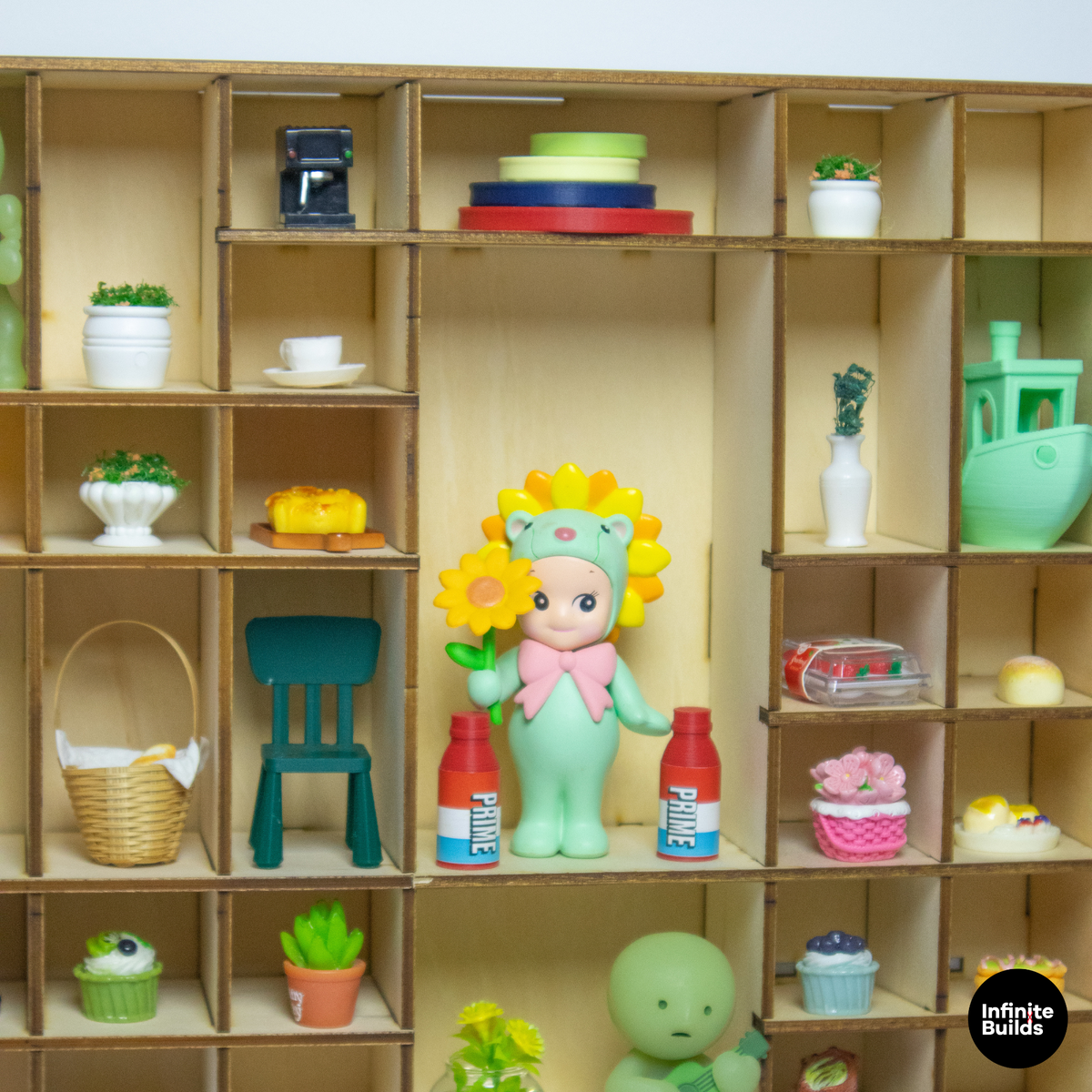 Giant Wooden Trinket Shelf