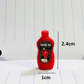 Mini Hot Sauce | 1:12 Scale | Set of 2 | Vietnamese Chinsu Hot Sauce | Food Charm | Miniature Food | Dollhouse