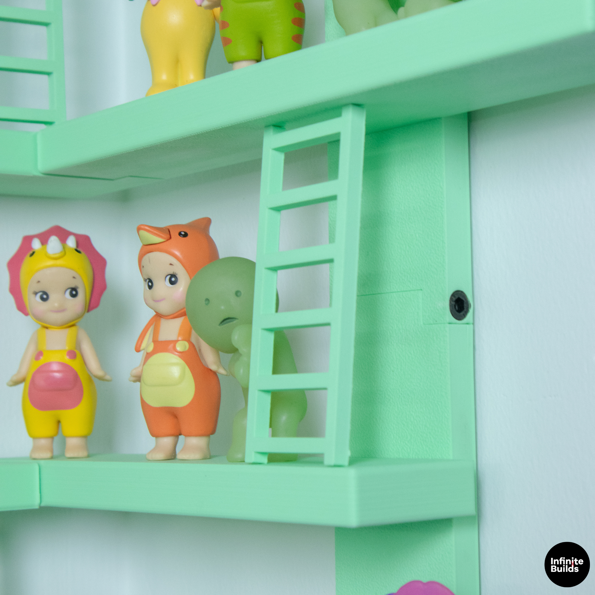 SMISKI & Sonny Angel Corner Wall Shelf