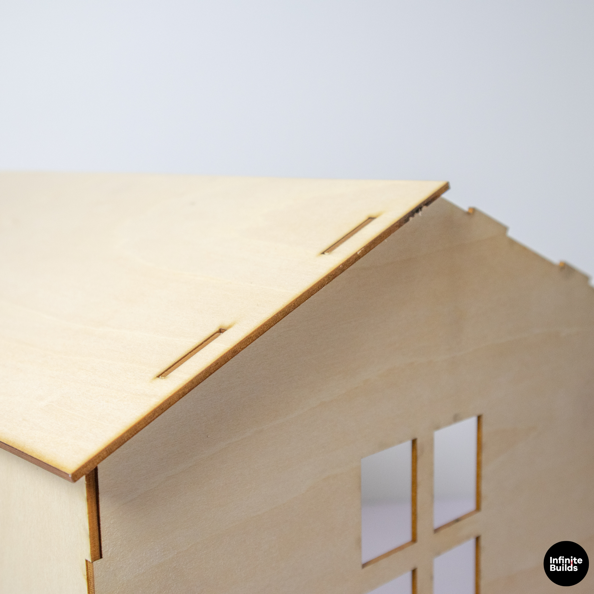 Miniature Room Backdrop 1:12 Wooden