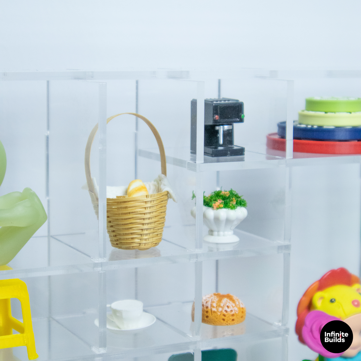Giant Trinket Acrylic Smiski Shelf