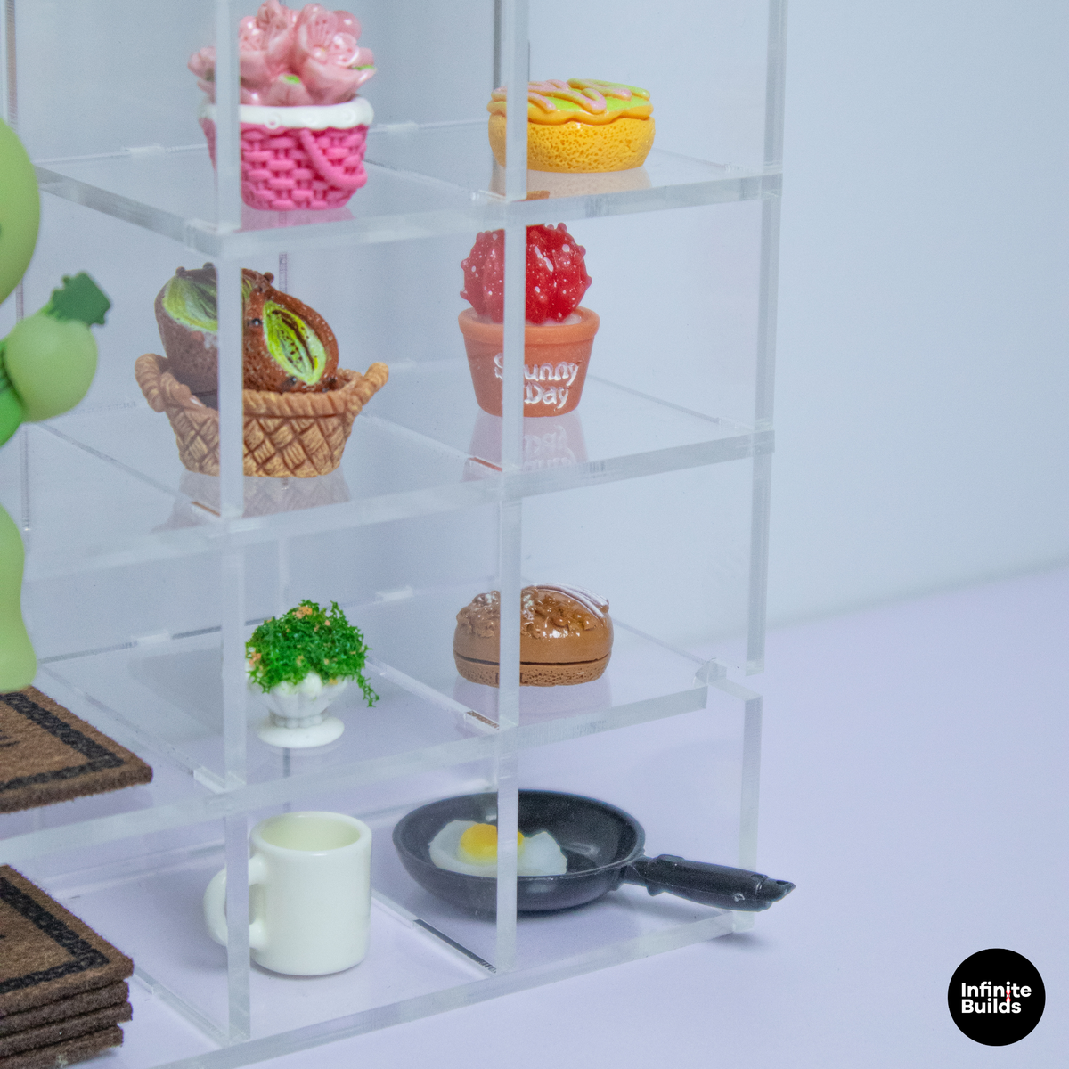 Giant Trinket Acrylic Smiski Shelf