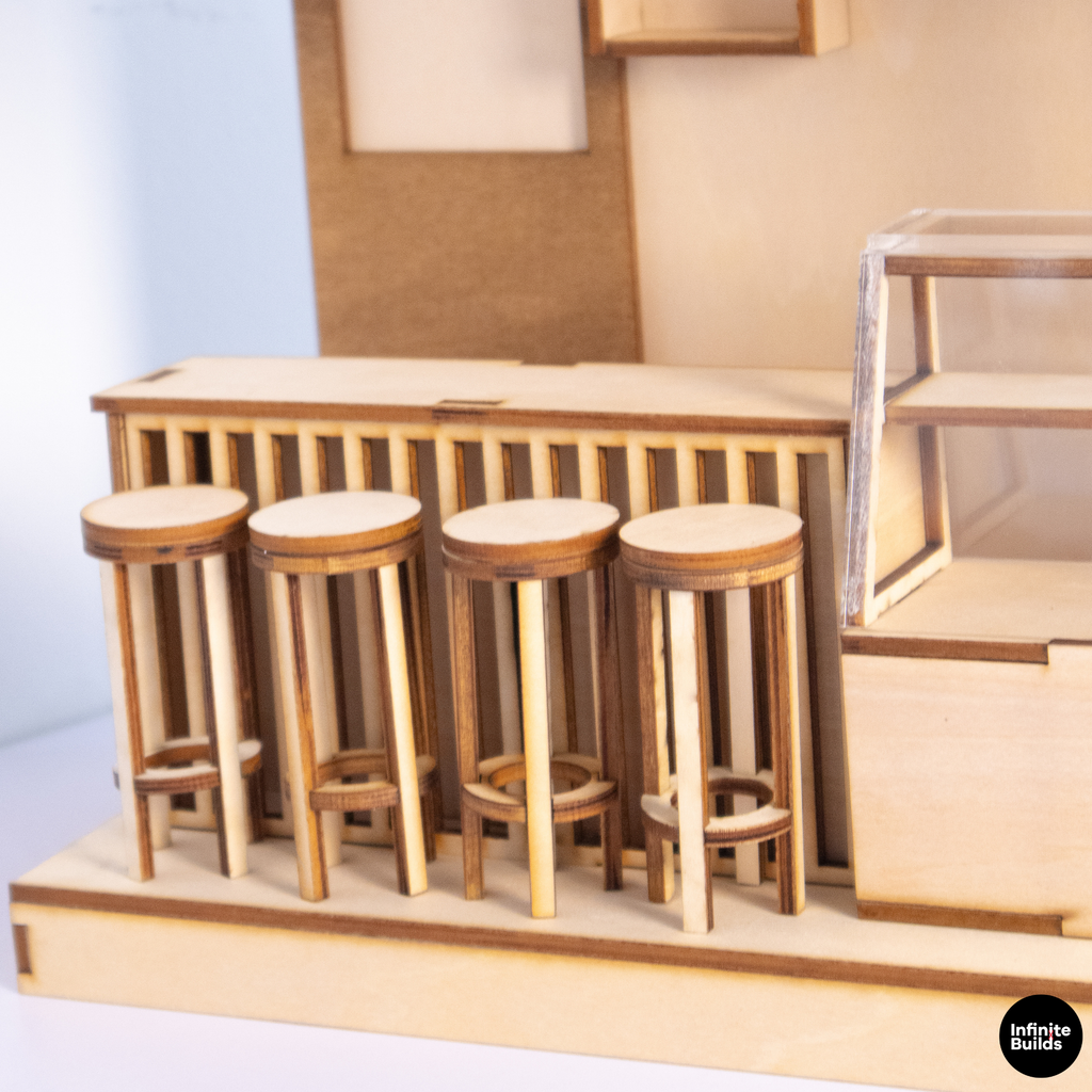 Infinite Coffee Miniature Kit 1:24
