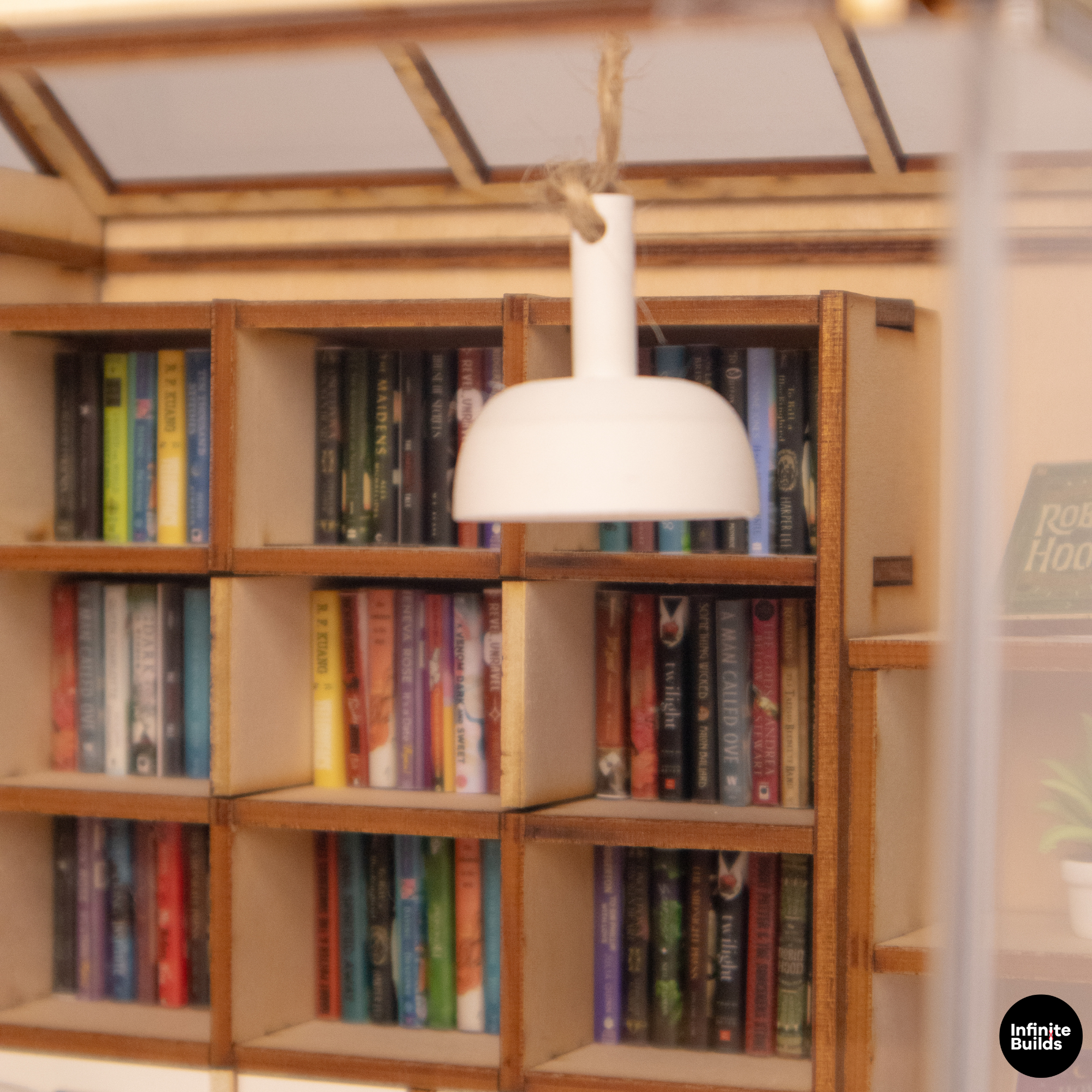 DIY Miniature Living Room Wooden Kit