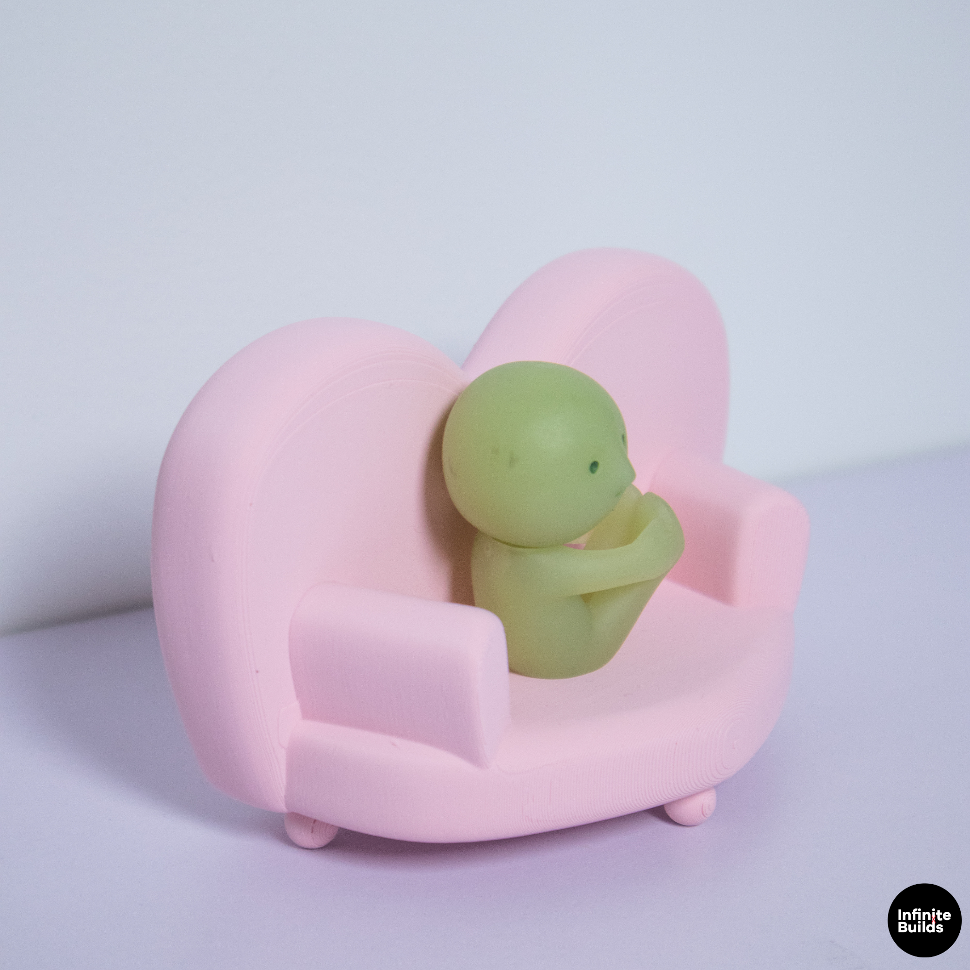 Smiski Heart Sofa Display Stand