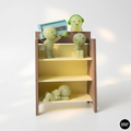 Smiski VHS Display Shelf | 1:12 Scale | Blockbuster Miniature Shelf | Smiski Display Stand | Custom Genre Shelf | Dollhouse Accessory