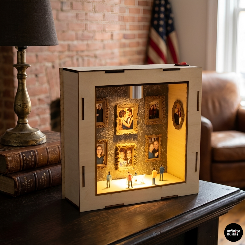 Mini Gallery DIY Kit | LED Shadow Box