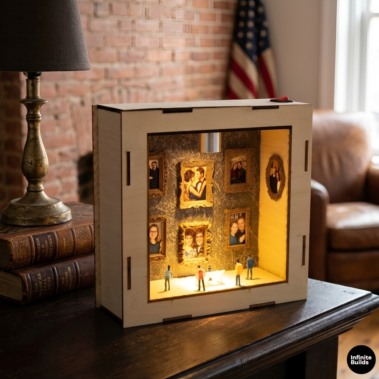 Mini Gallery DIY Kit | LED Shadow Box