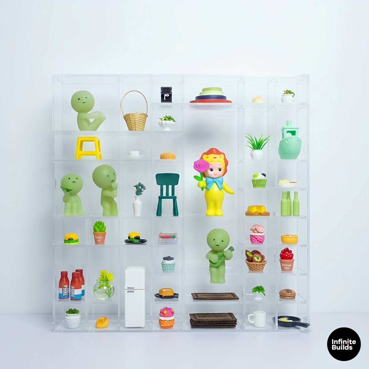 Giant Trinket Acrylic Smiski Shelf