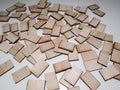 100 Wood Blank Books | 1:12 Scale | Dollhouse Books | Miniature Books | Little Library | Mini Bookshelf | TBR Jar