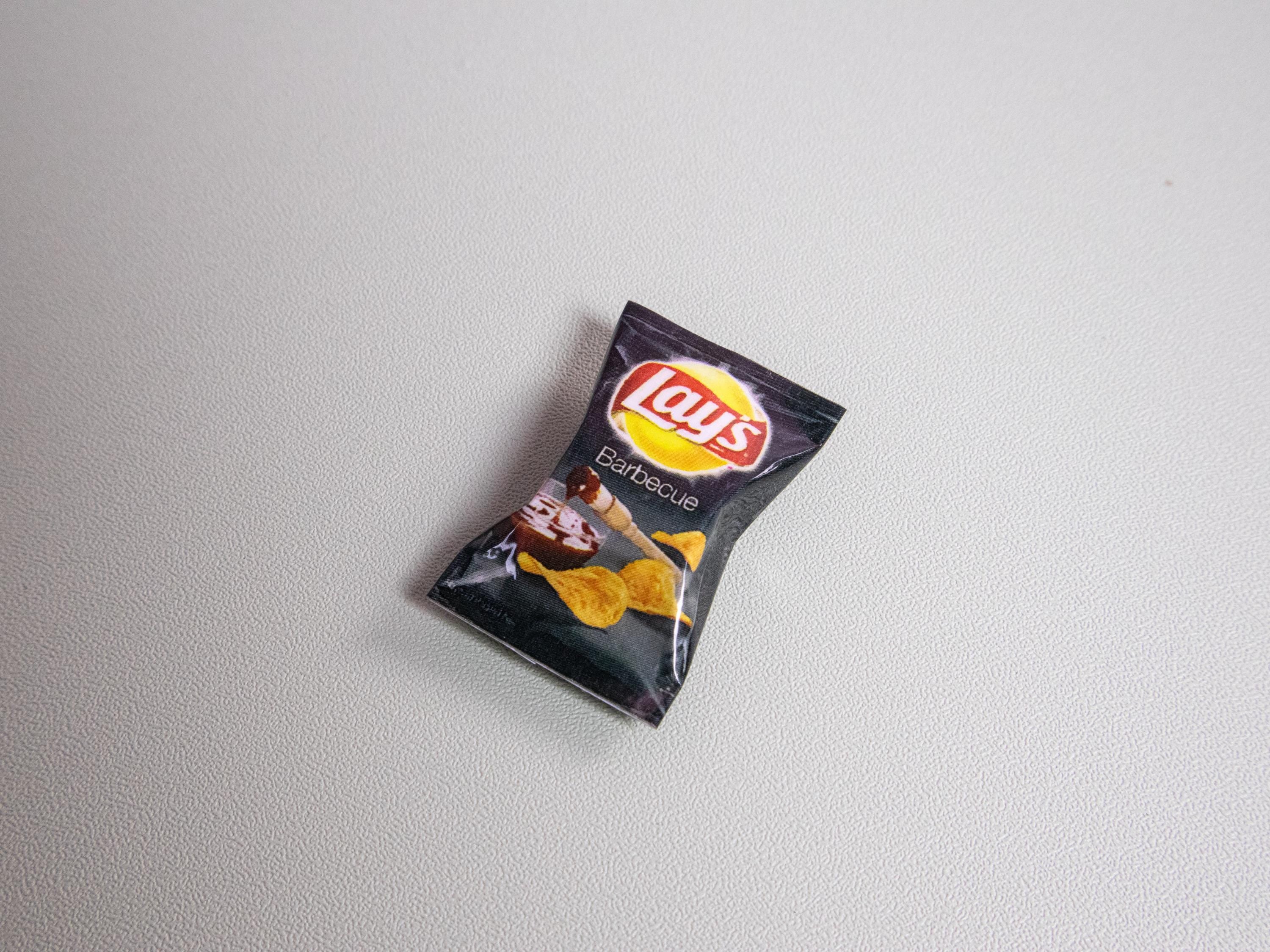 1:12 Mini Chips | Miniature Food | Mini Snacks | Dollhouse Accessories | Lightweight Paper | Mini Kitchen Food | Food Pantry