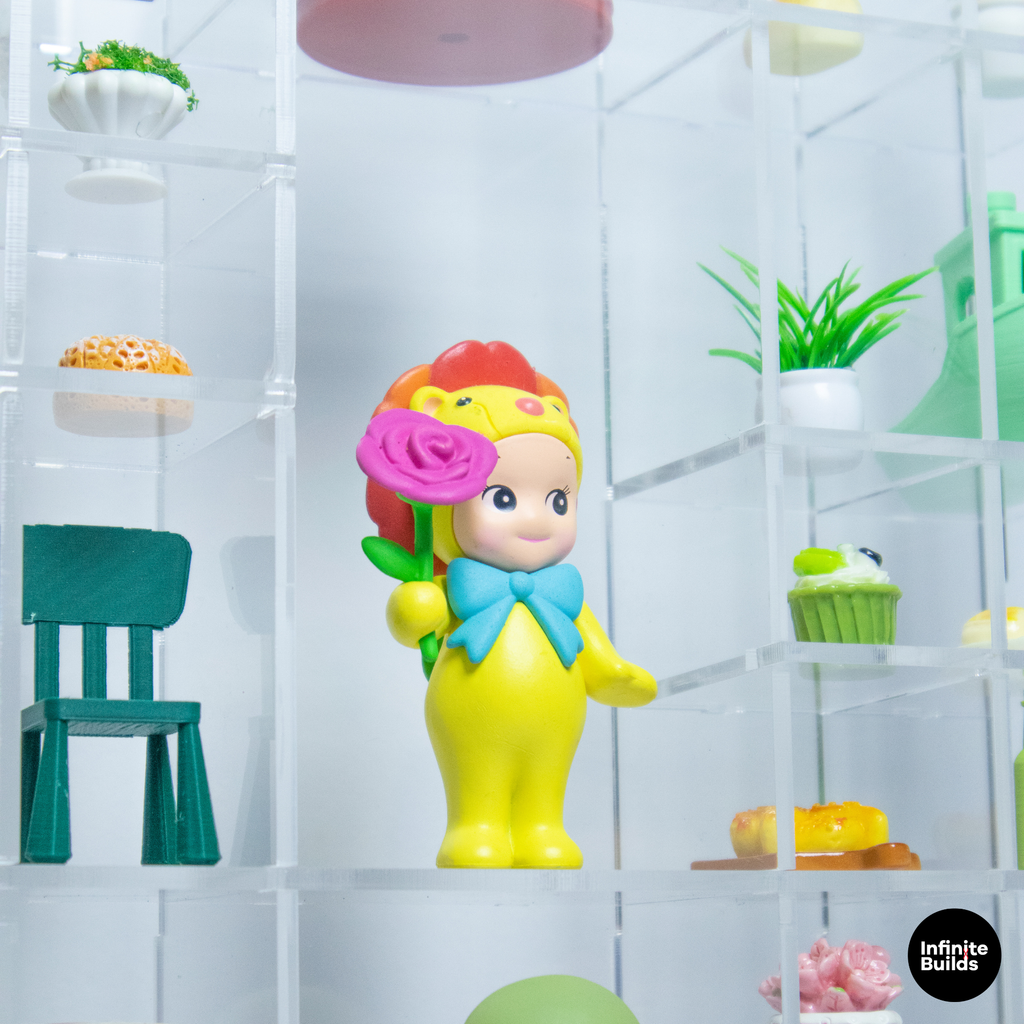Giant Trinket Acrylic Smiski Shelf