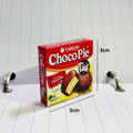 Mini ChocoPie Box | Set of 2 | Scale 1:12 | Miniature Food | Dollhouse Snacks | Asian Mini Snacks | Asian Mini Supermarket