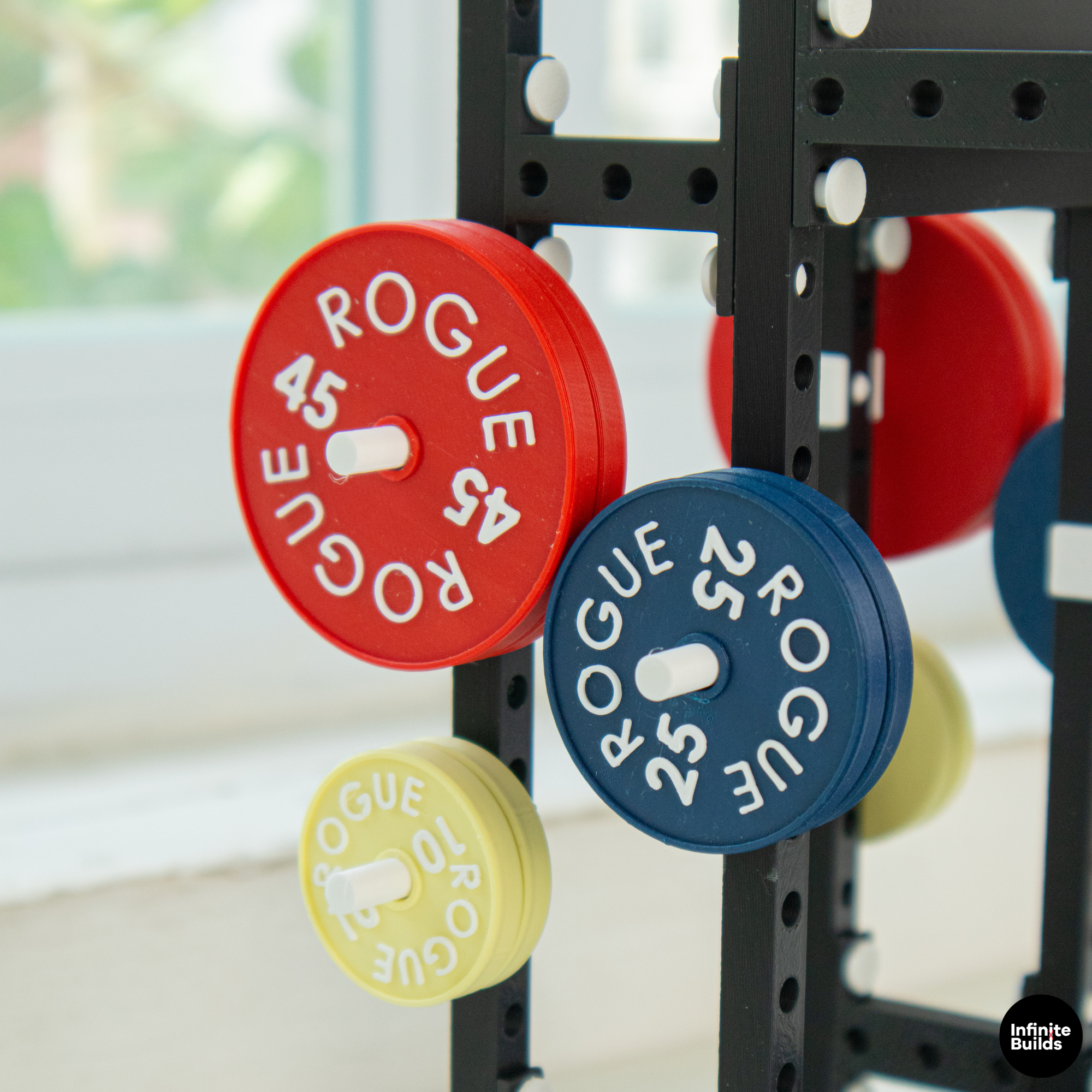 Fitness Powerlifting PR Tracker | 1:12 Mini Gym Bench Press Set | Custom Personal Record Display | Dollhouse Gym Decor | Gift for Gym Lovers