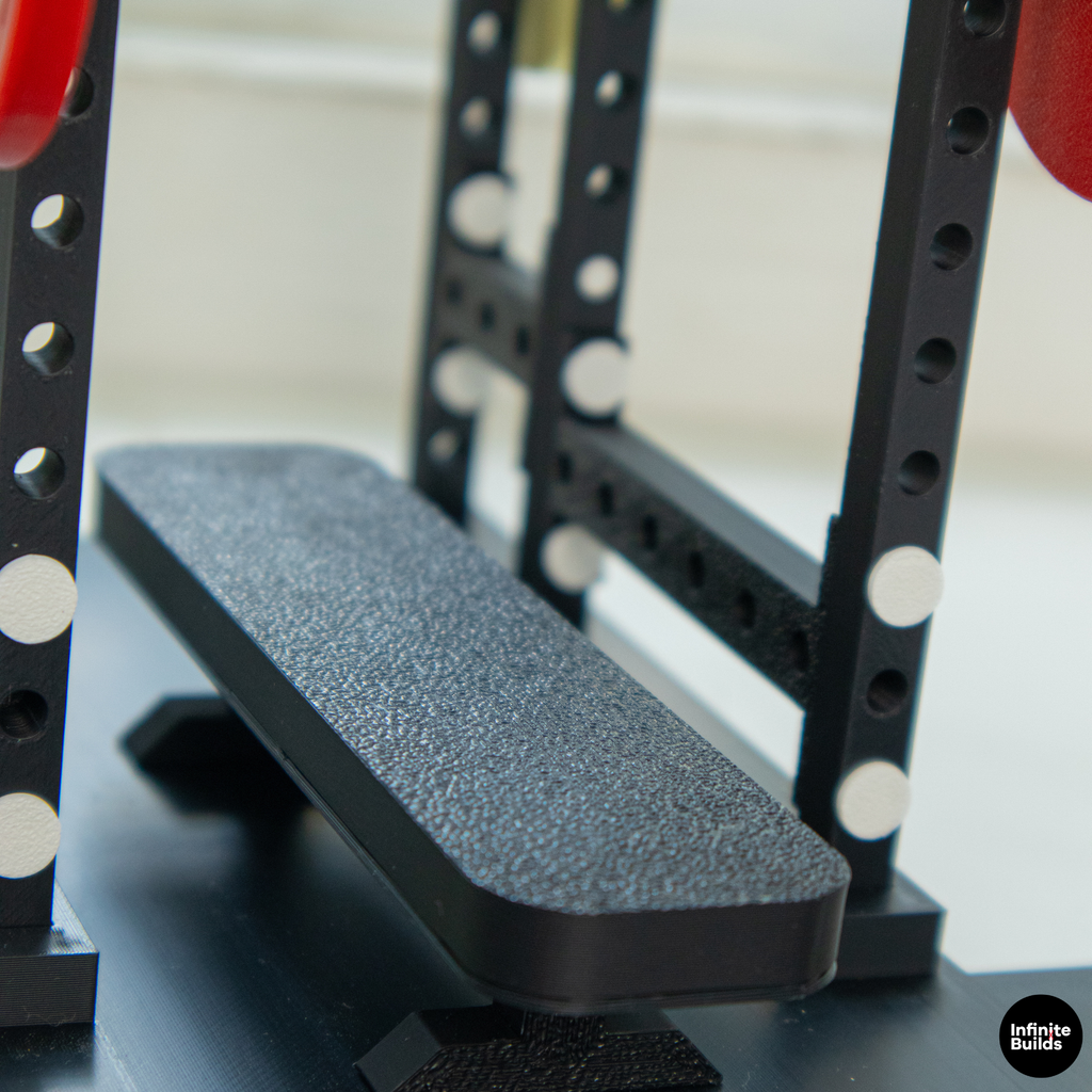 Fitness Powerlifting PR Tracker | 1:12 Mini Gym Bench Press Set | Custom Personal Record Display | Dollhouse Gym Decor | Gift for Gym Lovers