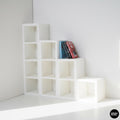 Miniature Ikea Kallax Shelves | 1:12 Scale | Dollhouse Shelves | Mini Living Room | Mini Furniture | Roombox Furniture | Miniature Storage