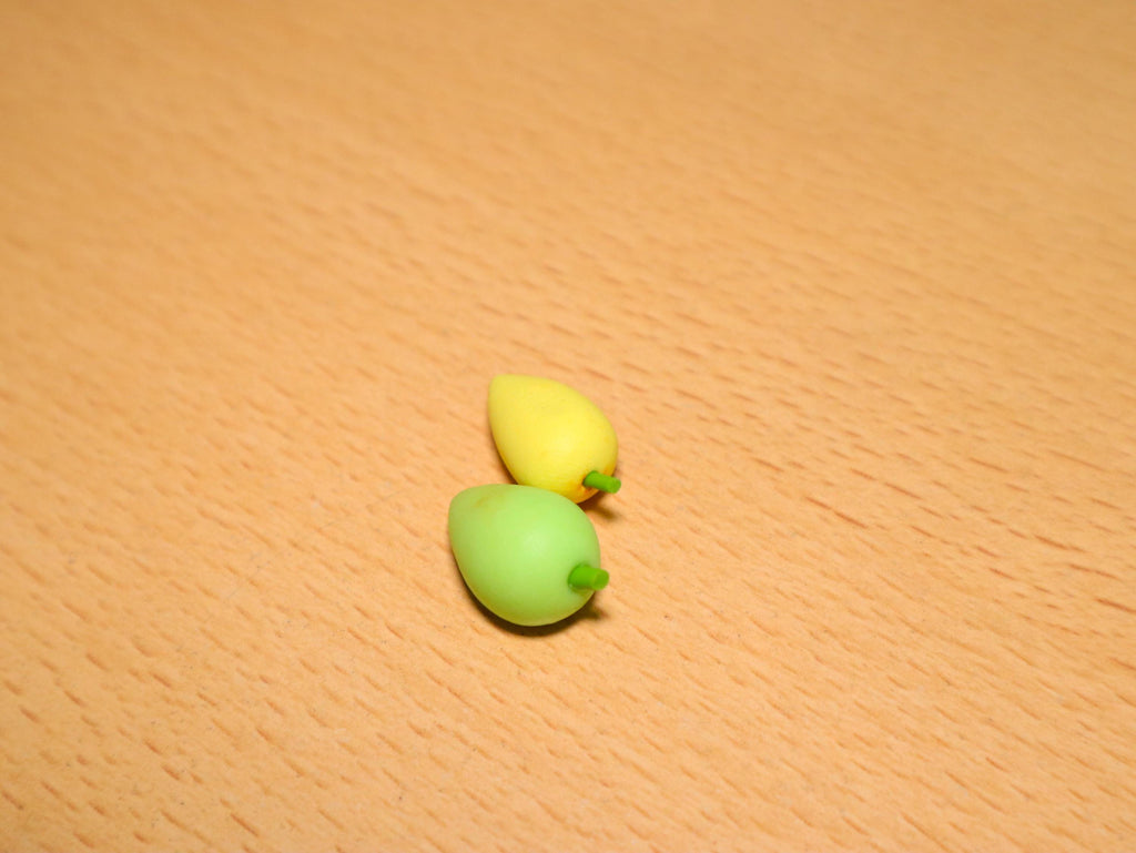 Handmade Miniature Mango Set: Polymer Clay Mini Food Art