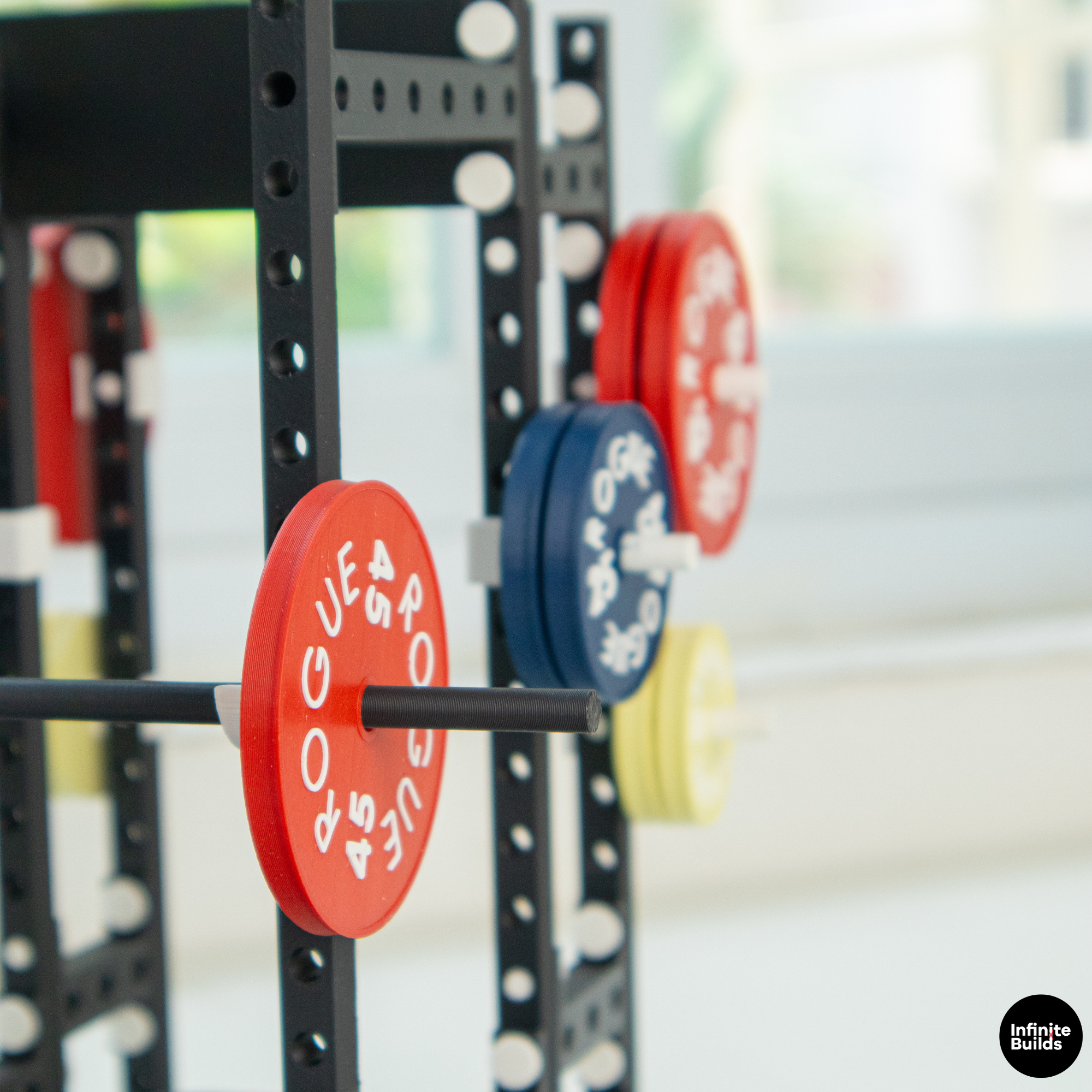 Fitness Powerlifting PR Tracker | 1:12 Mini Gym Bench Press Set | Custom Personal Record Display | Dollhouse Gym Decor | Gift for Gym Lovers