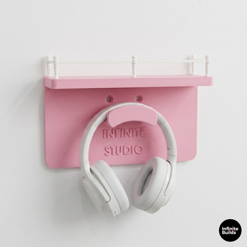 Balcony Headphone Holder Smiski Shelf