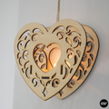 Heart Tealight Candle Holder