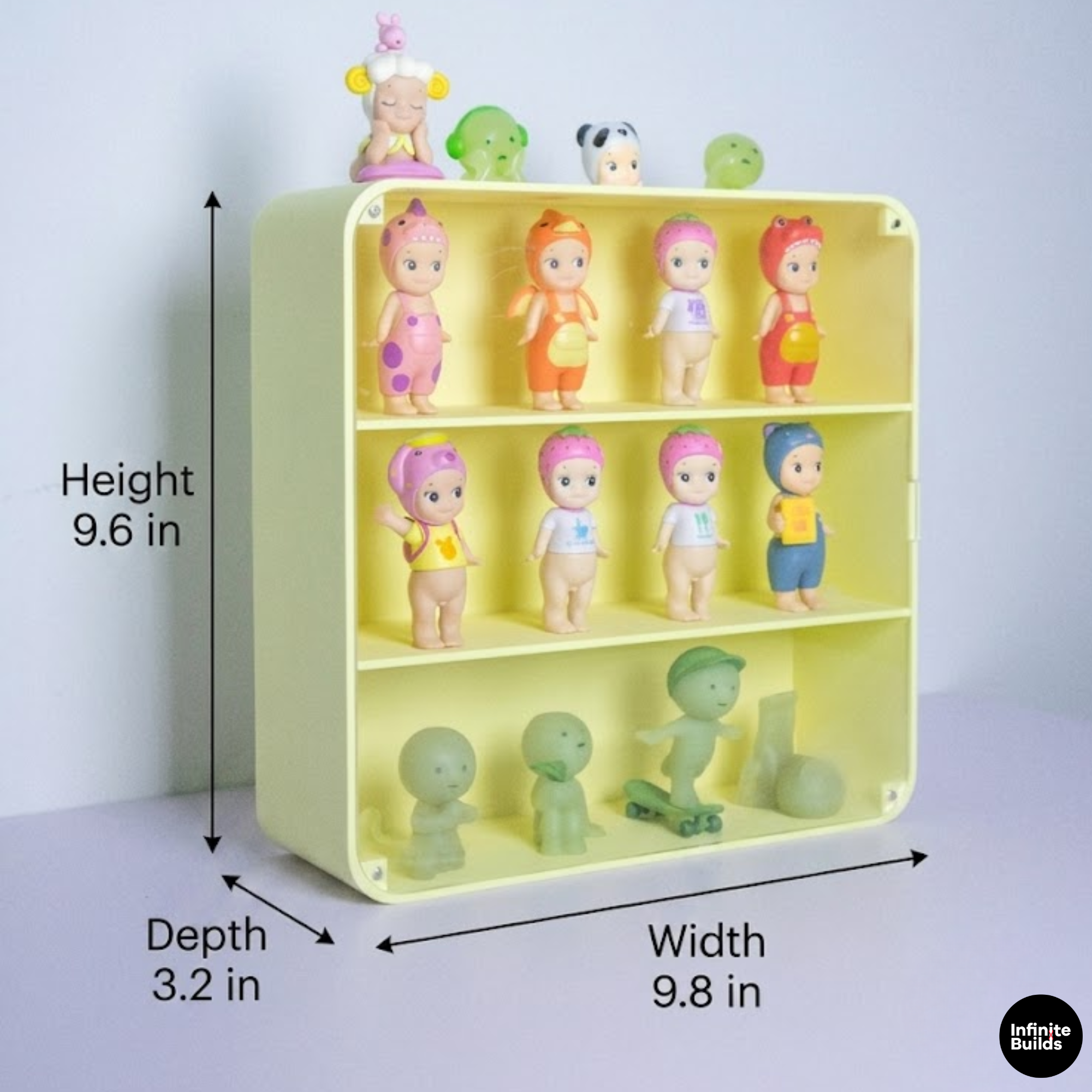 SMISKI & Sonny Angel Display Shelf Art Toy