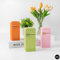 Mini Retro Fridge 1950 | Scale 1:12 | 3D Printed PLA | Dollhouse Decor | Sonny Angel Display Fridge | Cute Mini Furniture