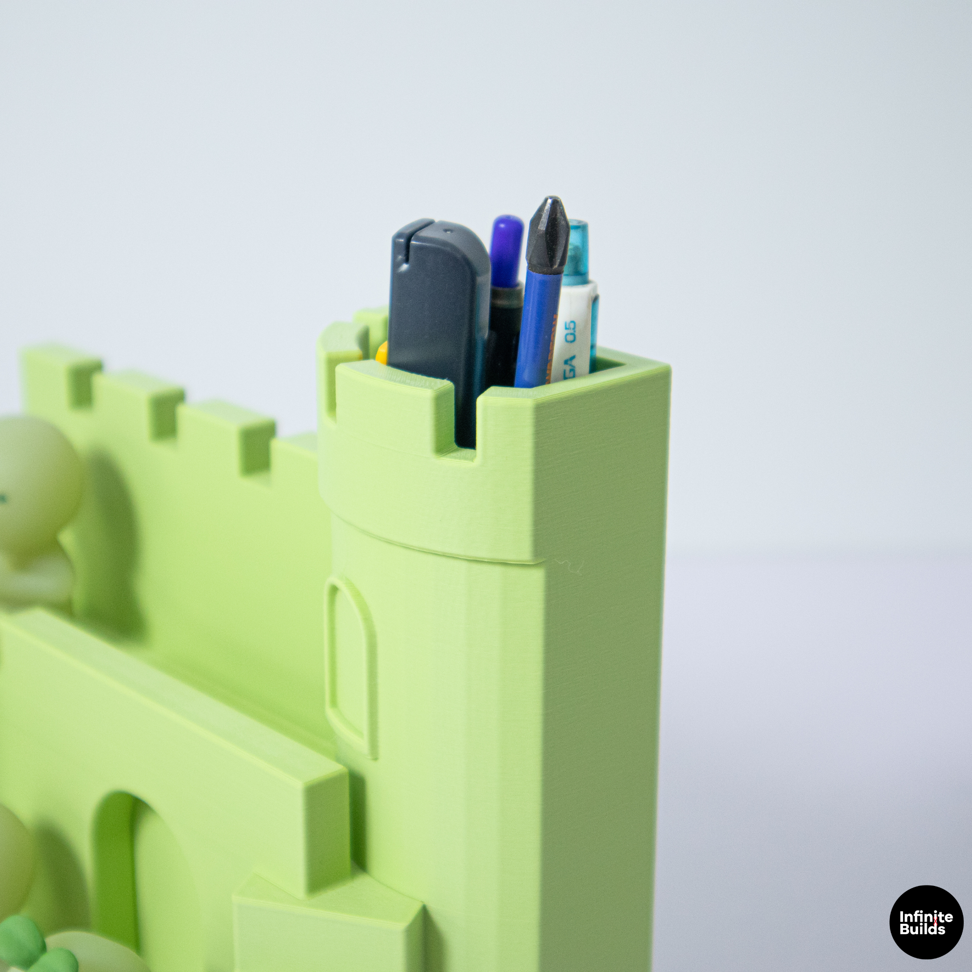 Smiski Castle Shelf with Pencil Holder