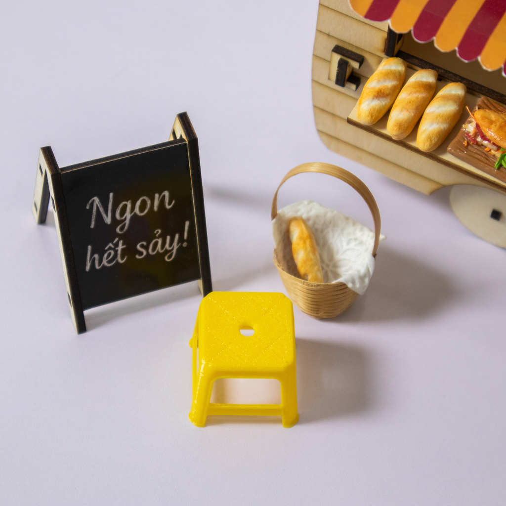 Vintage Camper Birdhouse Banh Mi Food Truck