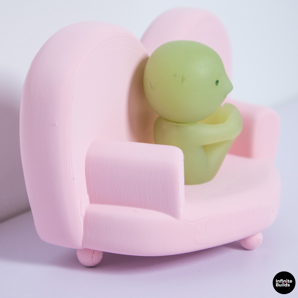 Smiski Heart Sofa Display Stand