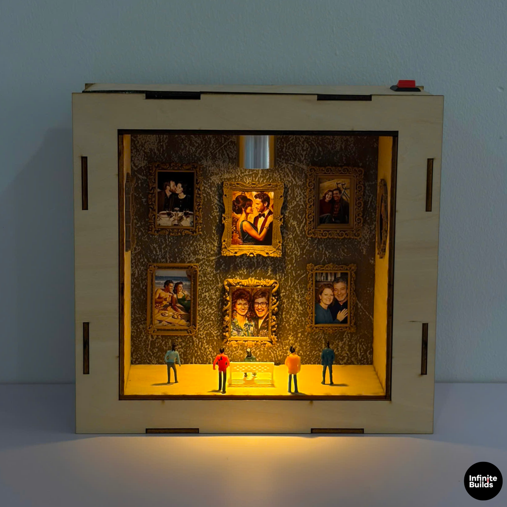 Mini Gallery DIY Kit | LED Shadow Box